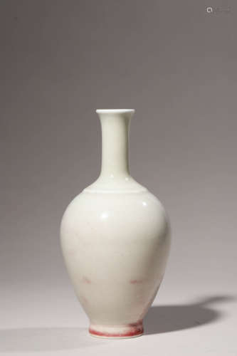 Peach Bloomglaze Buddhist Vase