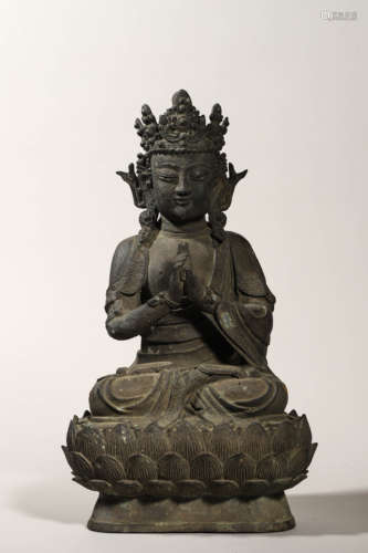 Bronze Figure of Guanyin