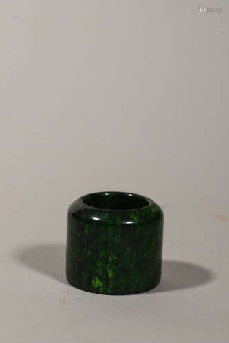 Green Color Thumb Ring
