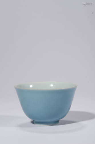 Skyblue Glaze Cup