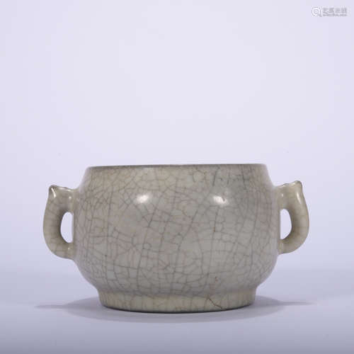 A officer glazed censer