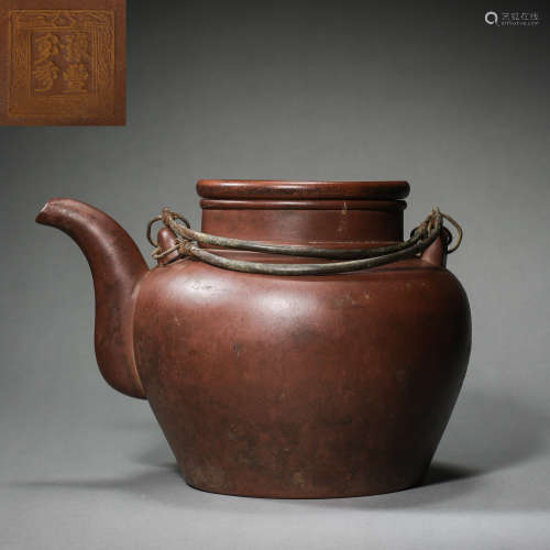 ANCIENT CHINESE PURPLE TEAPOT