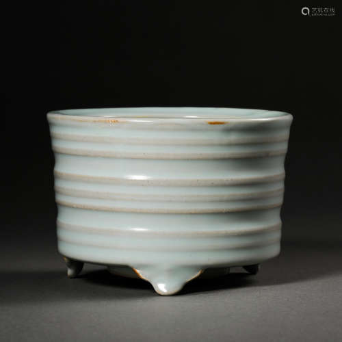 LONGQUAN WARE GREEN GLAZE STOVE, SOUTHERN SONG DYNASTY, CHIN...