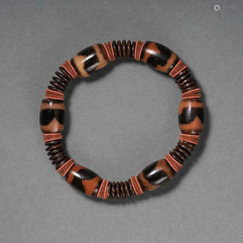 CHINESE TANG DYNASTY SKY BEAD HAND STRING