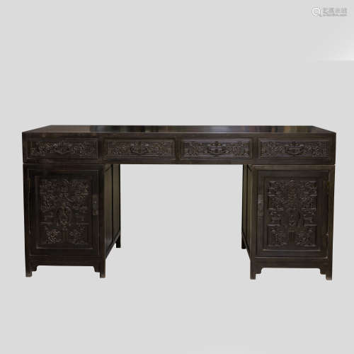 CHINESE SANDALWOOD TABLE, QING DYNASTY