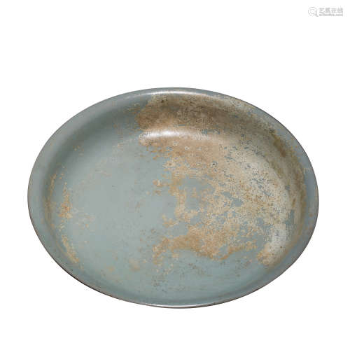 CHINESE SOUTHERN SONG CELADON PLATE