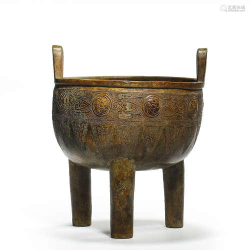 CHINESE WESTERN ZHOU DYNASTY BRONZE WARE, 10TH CENTURY BC