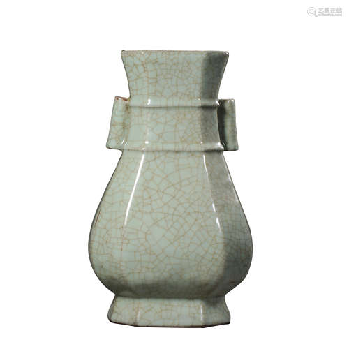 LONGQUAN WARE AMPHORA, SOUTHERN SONG DYNASTY, CHINA, 12TH CE...