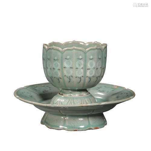 KOREAN ANCIENT CELADON CUP