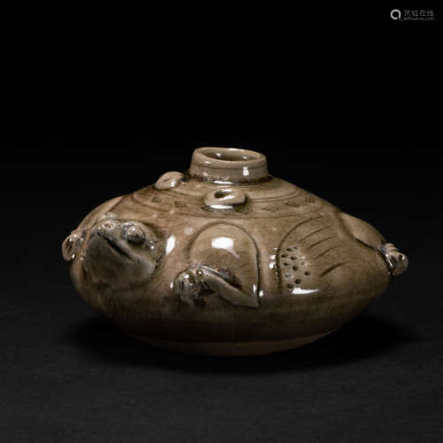 Song Dynasty honey-colored porcelain water droplets