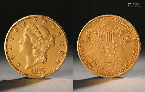 1877 Western Gold Coins