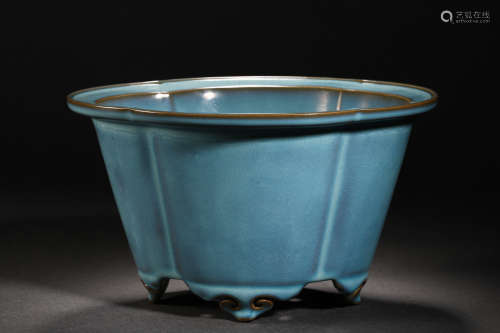 Song Dynasty Jun kiln flower pot