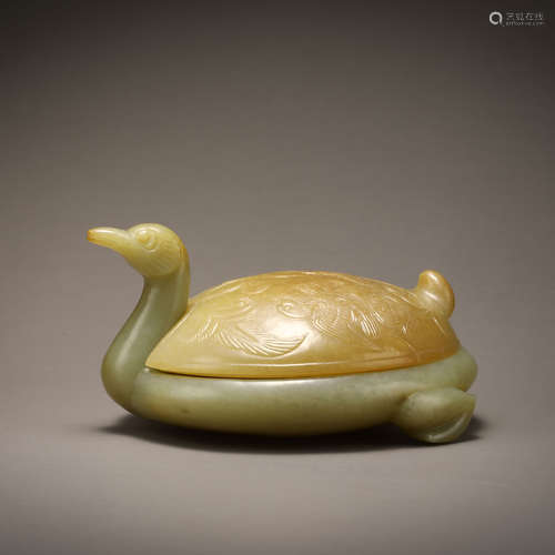 Hetian jade turtle