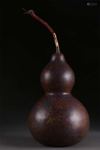 A Lacquered Gourd Ornament.