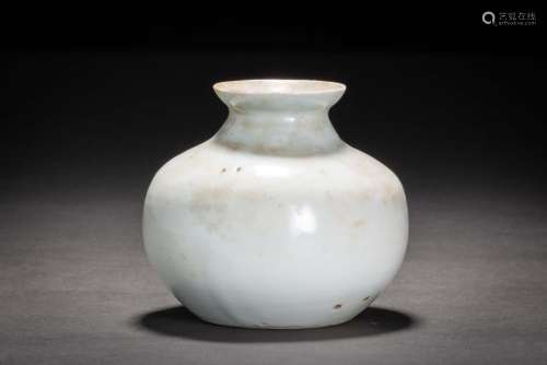 清 雍正年製款 白磁 小花瓶