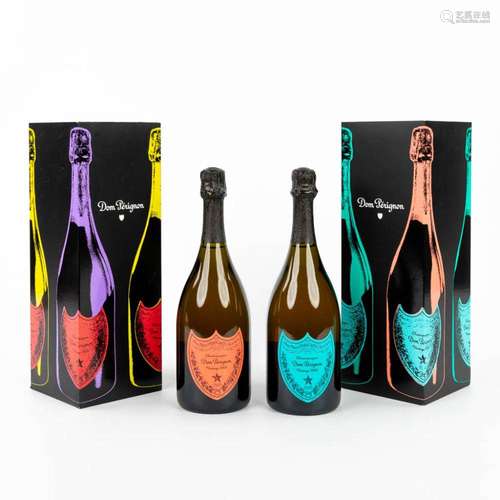 2 x Dom Pérignon Champagne Vintage 2000 Brut.