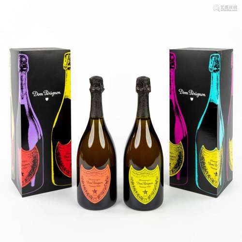 2 x Dom Pérignon Champagne Vintage 2000 Brut.