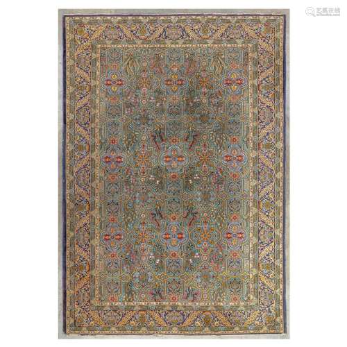 An Oriental hand-made carpet, Bakhtiar. (232 x 340 cm). (232...