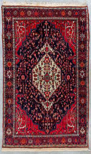 An Oriental hand-made carpet Bidjar. (135 x 219 cm)