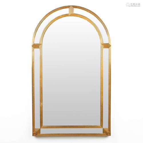 A mid-century mirror made by Deknudt. (H:116cm)