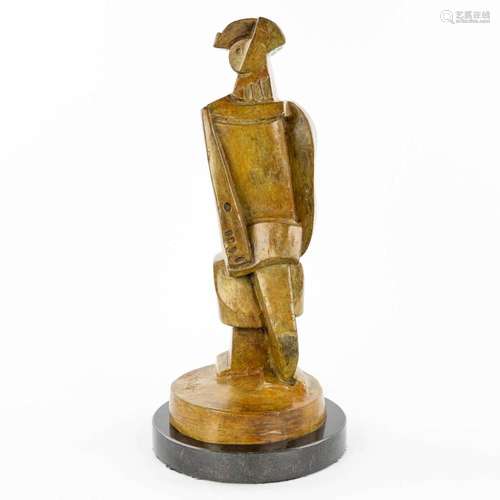 Jacques LIPCHITZ (1891-1973)(attr.) 'Arlequin à la clari...