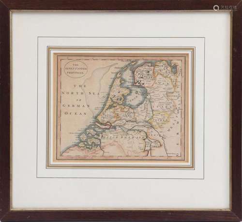 TOPOGRAPHIC MAP, THE SEVEN UNITED PROVINCES