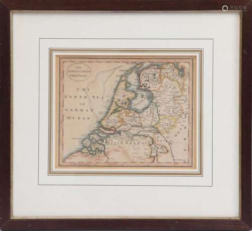 TOPOGRAPHIC MAP, THE SEVEN UNITED PROVINCES