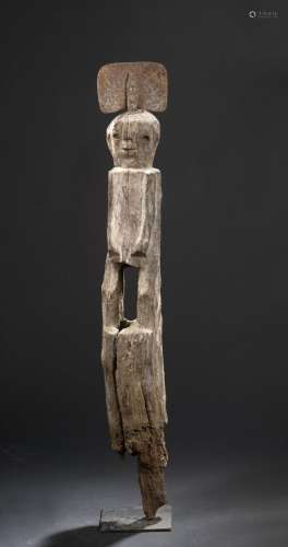 Figure Botchio, Fon, Benin
Bois, métal
H