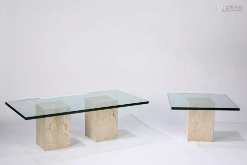 Manifattura Italiana - Two coffee tables