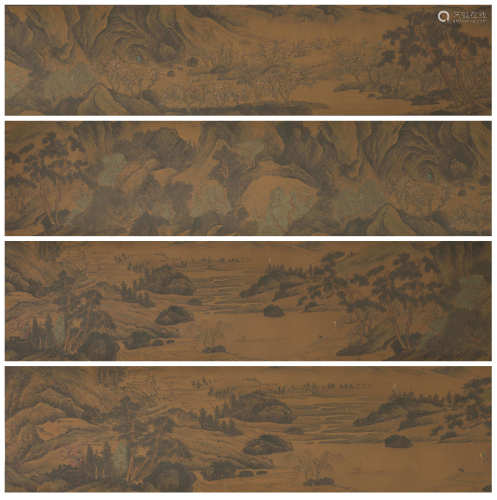 The Chinese landscape painting, Unknown mark