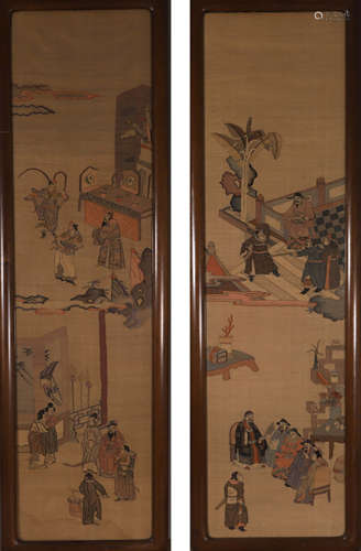 The Chinese k'o-ssu figure painting