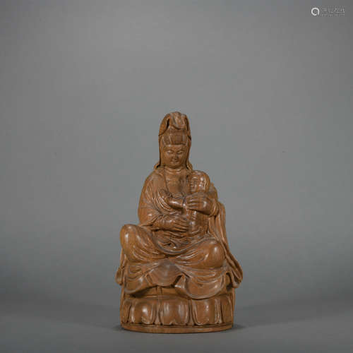 A wood Guanyin