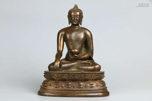 Copper Bodied Sakyamuni