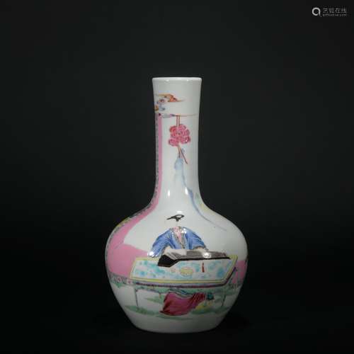 Chinese Famille Rose Vase