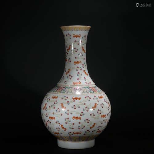 Chinese Famille Rose Vase