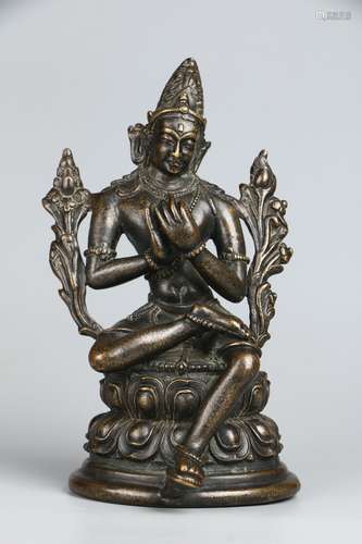 Copper Bodied Buddha