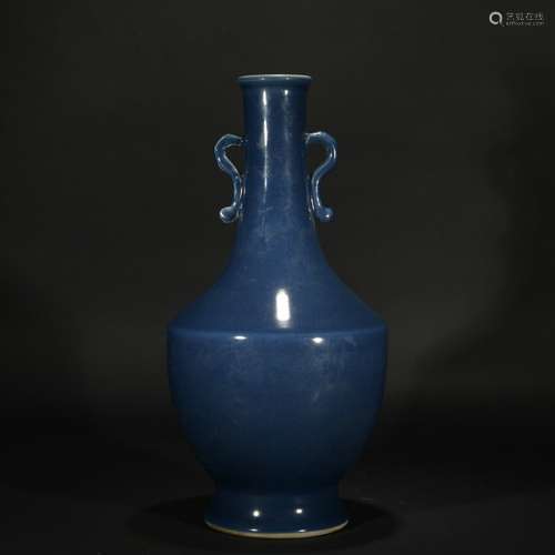 Chinese Blue-glazed Vase