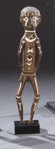 Statue de type Era (?), PNG
Bois tendre à patine brune, pigm...