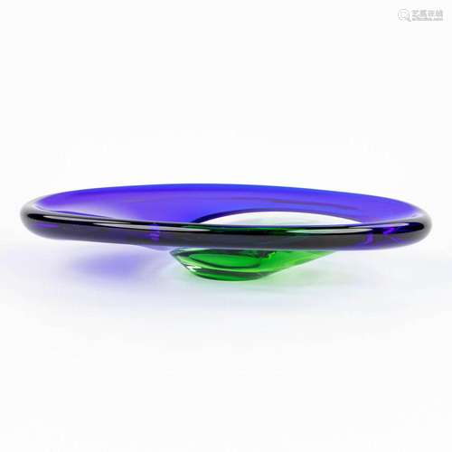 Ladislav PALE?EK (1933) 'Bowl' made of glass and sig...