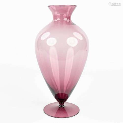 Wilhelm WAGENFELD (1900-1990) 'Vase' made of glass f...