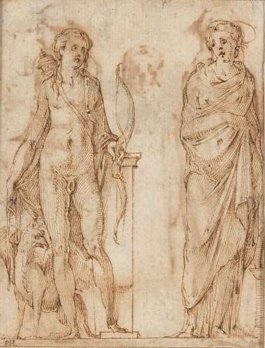 Attribué à Girolamo da CARPI (Ferrare, 1501 - 1559)