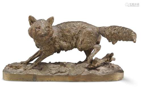 AFTER PIERRE-JULES MÊNE (1810-1879), A CAST METAL MODEL OF A...