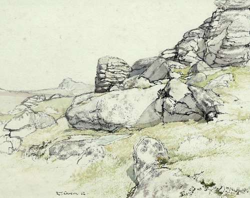 RAYMOND TEAGUE COWERN (1913-1986), DARTMOOR, signed and date...