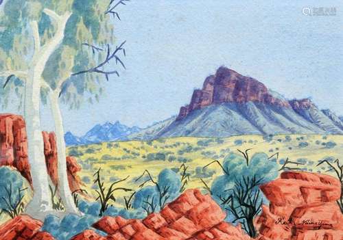 KEITH NAMATJIRA (AUSTRALIAN, 1937-1977), AUSTRALIAN OUTBACK,...