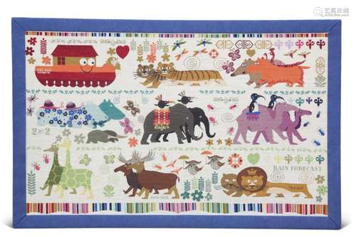 PAUL SMITH FOR THE RUG COMPANY, A "NOAH'S ARK"...