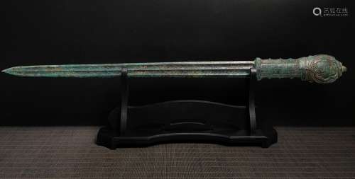 旧藏 铭文剑