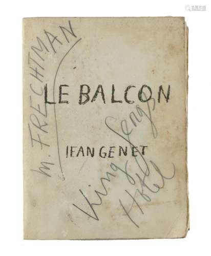 GENET (Jean)  Le Balcon