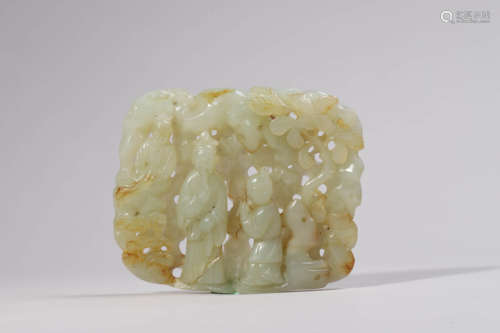 Carved Jade Figure Ornament