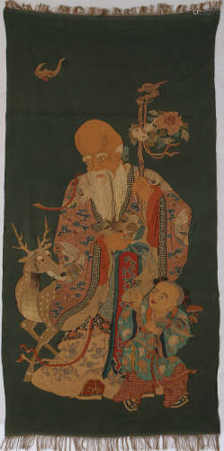 Embroidered Kesi of Immortal