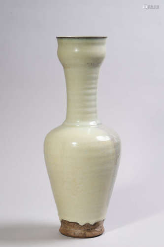 Jun Ware Flaring Dish-Top Vase